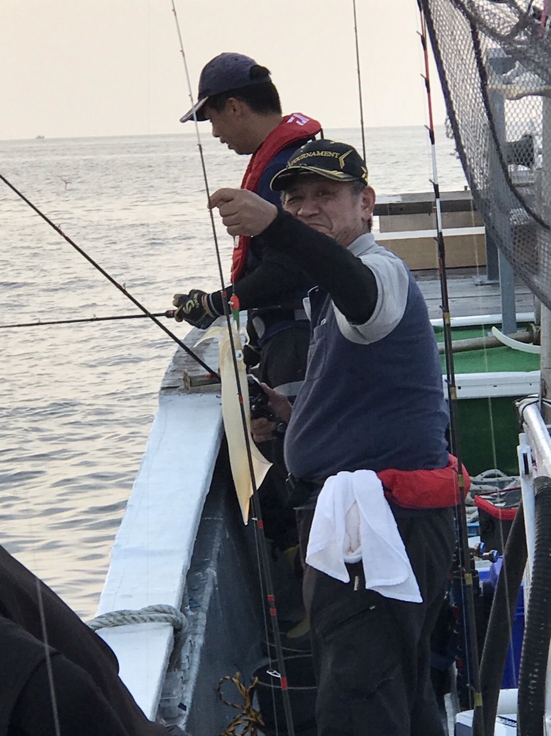 鳥取遊漁船ブログ　白いか満足！